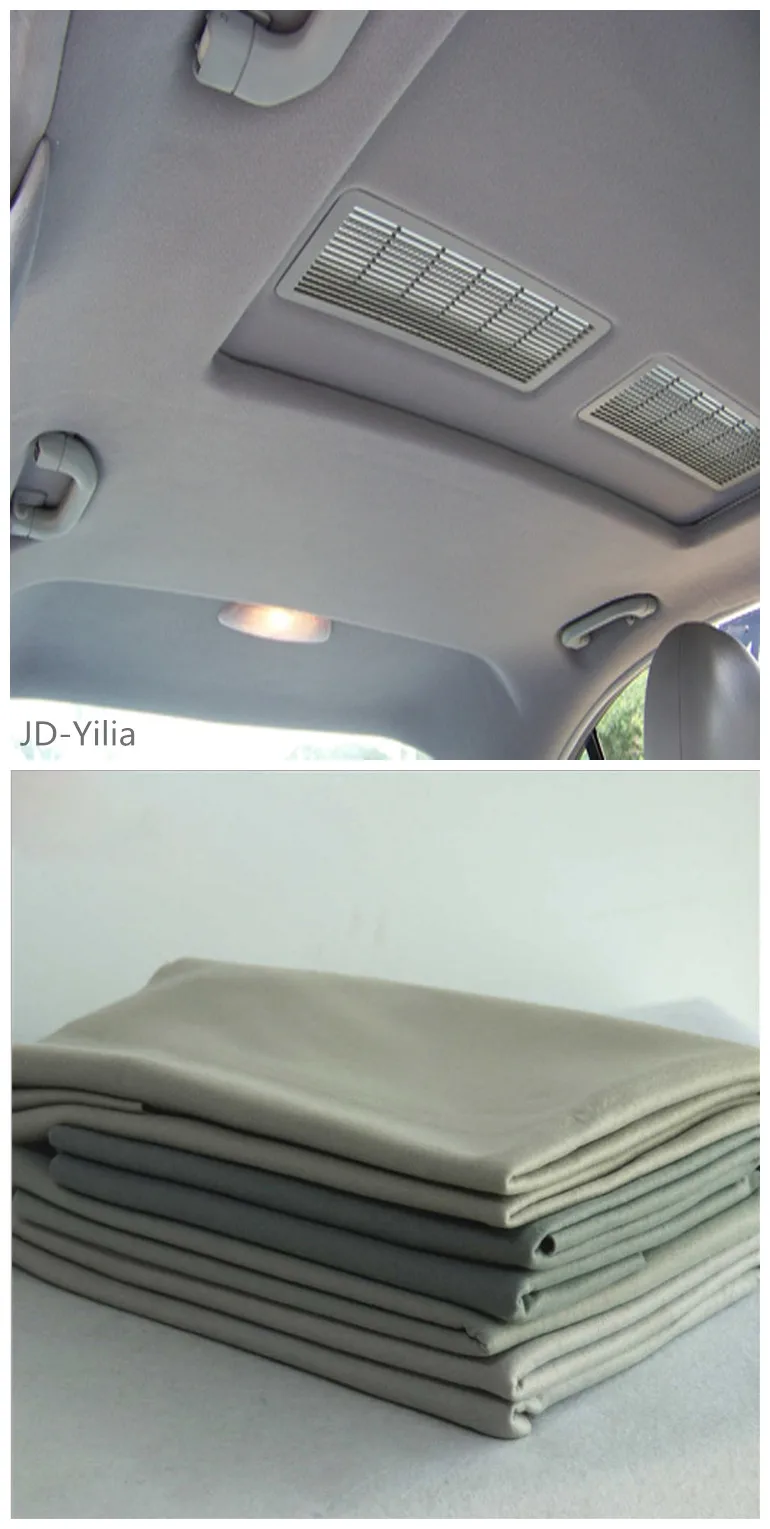 Fast Production Low Price Thin Car Ceiling Fabric /car Roof Cover