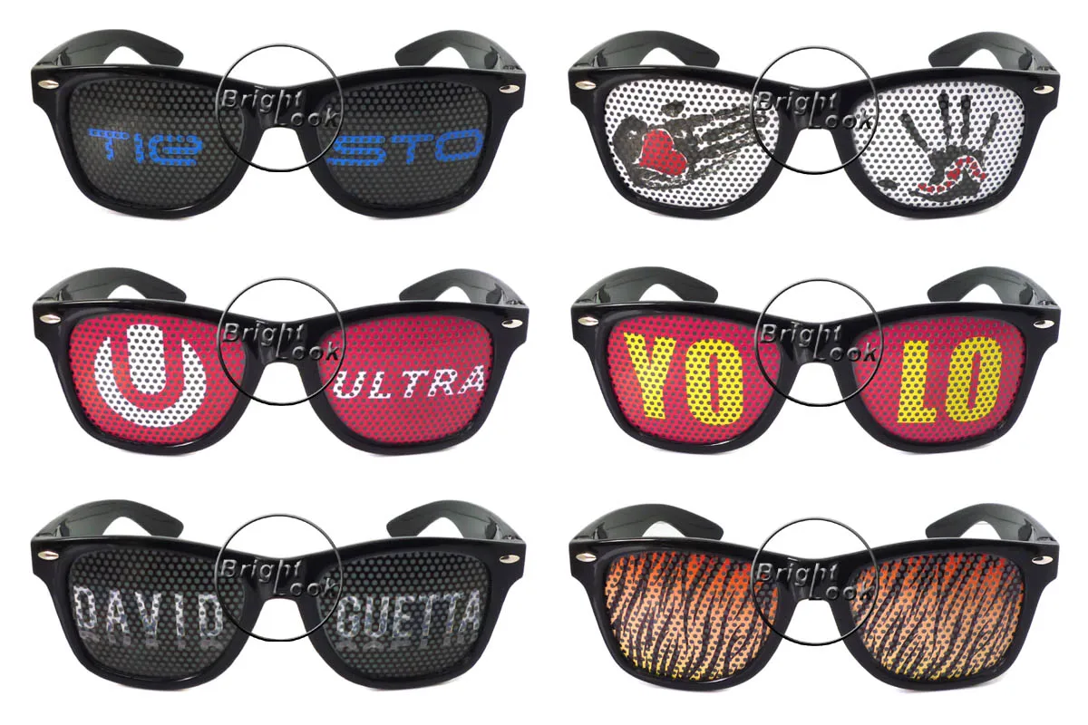 2014 New Collection Promotion Advertising Sunglasseslens Printing Sunglassescustom Logo 0675