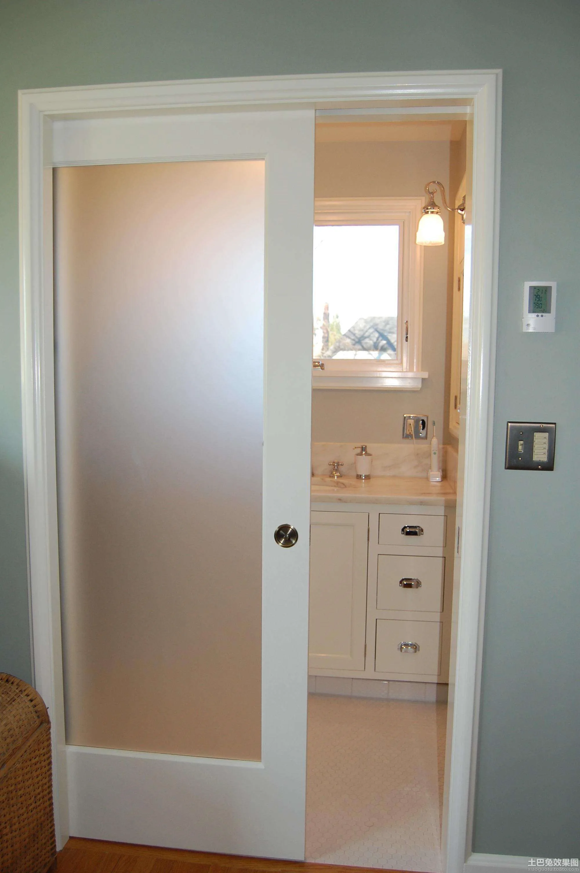 frosted glass interior doors