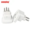 wonplug factory WPS-11A model with baby safety shutter simple and easy universal travel swiss adapter plug