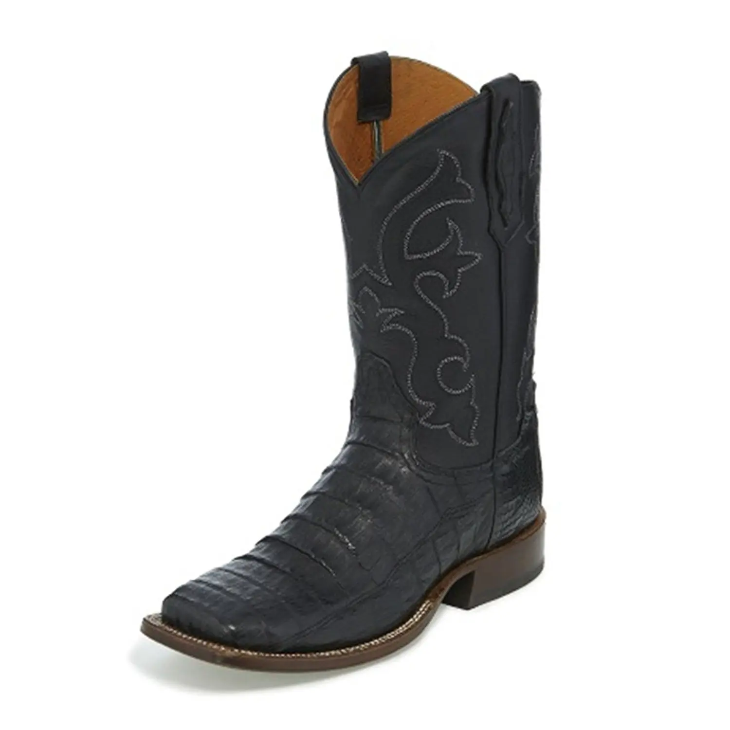 tony lama black lizard