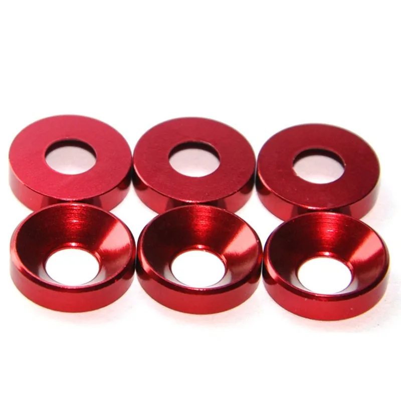 Colorful Anodized Aluminium Cup Washer Din6319 Buy Aluminium Cup
