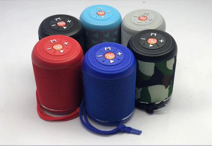 TKG FM radio TF card USB TG-517 outdoor portable wireless bluetooth speaker waterproof - ANKUX.COM