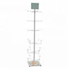 China Supplier 6 Tier Floor Hat Rack Hanging Wire Rack Storage Stand