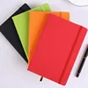 Fabric cover hardcover notebook custom /wholesales, section sewing binding personal journal with elastic band A5 cheap notebook