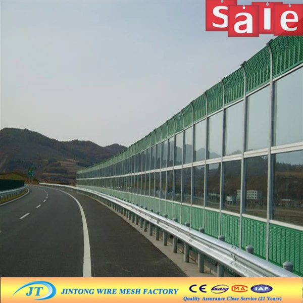 Construction Road Metal Soundproof Noise Barrier Singapore - Buy Noise ...