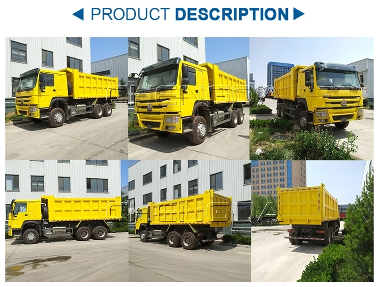 Best Price China Used  6x4 30 Tons Tipper Dump Truck In Saling