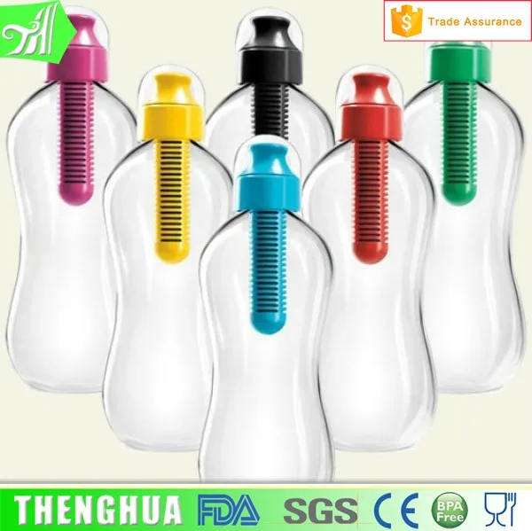 Custom Water Bottles No Minimum Plastic Square Cup Shaker Bottle