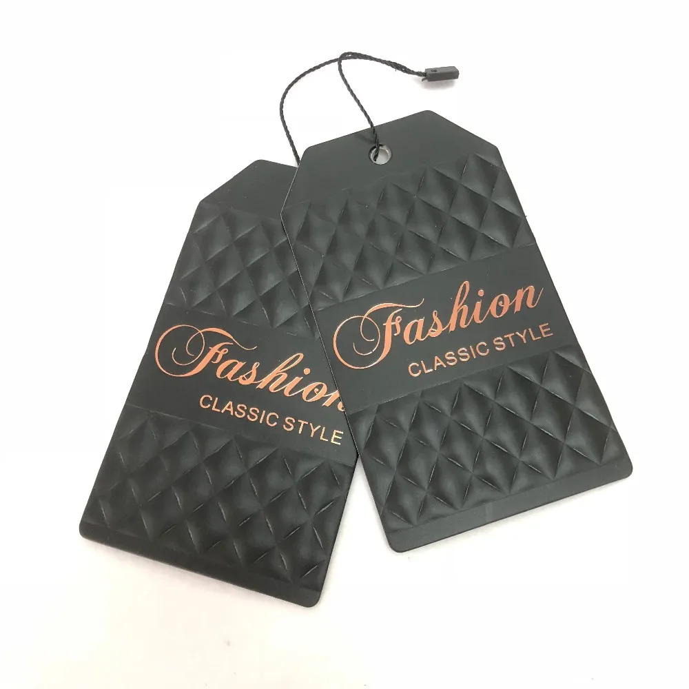 Fancy Good Quality Luxury Embossed Clothes Hang Tag - Buy Luxury Hang Tag,Embossed Hang Tag