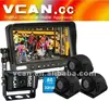 7inch 24v bus around view camera system DVR monitor 4 Camera Single View Image (VCAN0212)