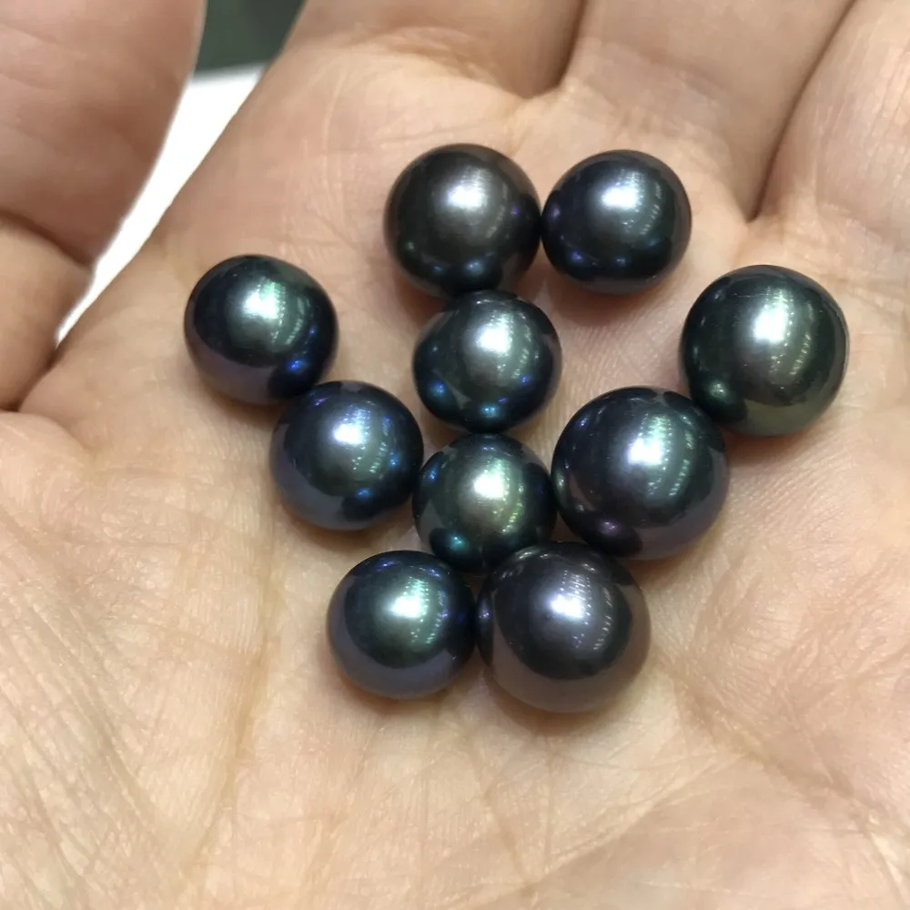 9-11毫米染色珍珠喜欢大溪地珍珠颜色批发