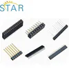 Top level 1.27, 2.0, 2.54mm smt dip sip R/A type female ic socket connector