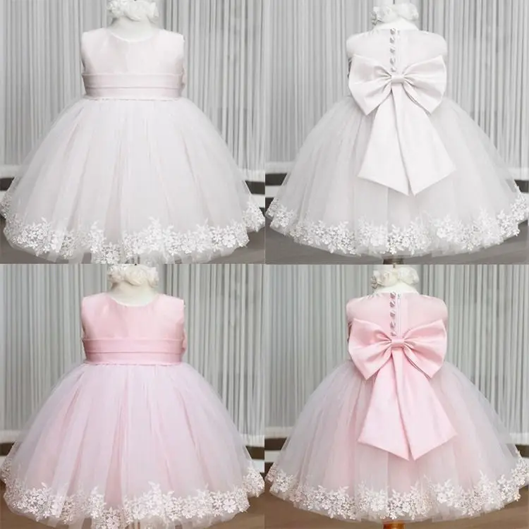 Wedding Cocktail Party Flower Bow Girls Princess Gown Kids font b Fancy b font font b