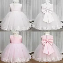 Wedding Cocktail Party Flower Bow Girls Princess Gown Kids font b Fancy b font font b
