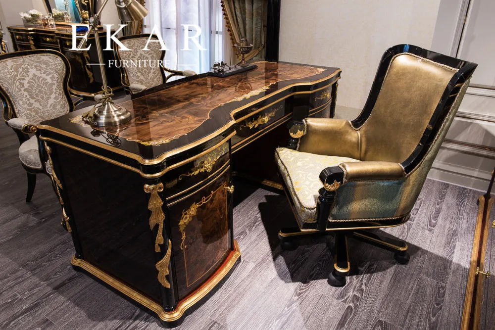 Luxury Antique Wooden Hand Carved Classic Executive Office Desk Buy