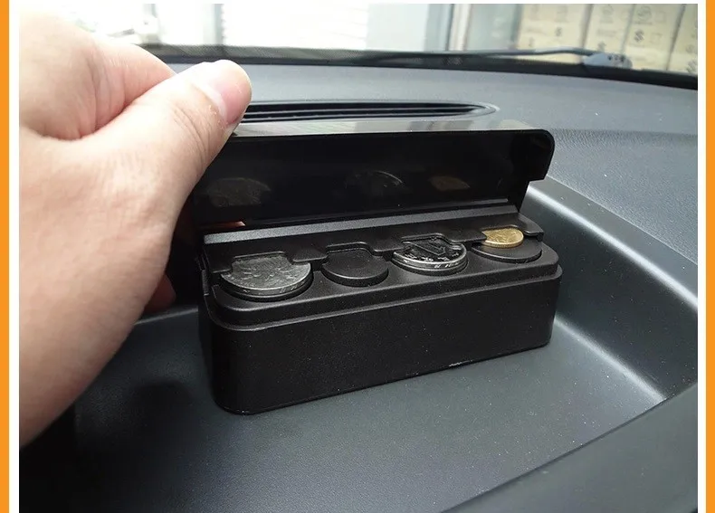 Hot Selling Coin Holder For Car Small Coin Storage Box Buy Coin