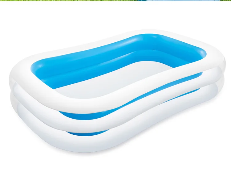 inflating intex pool