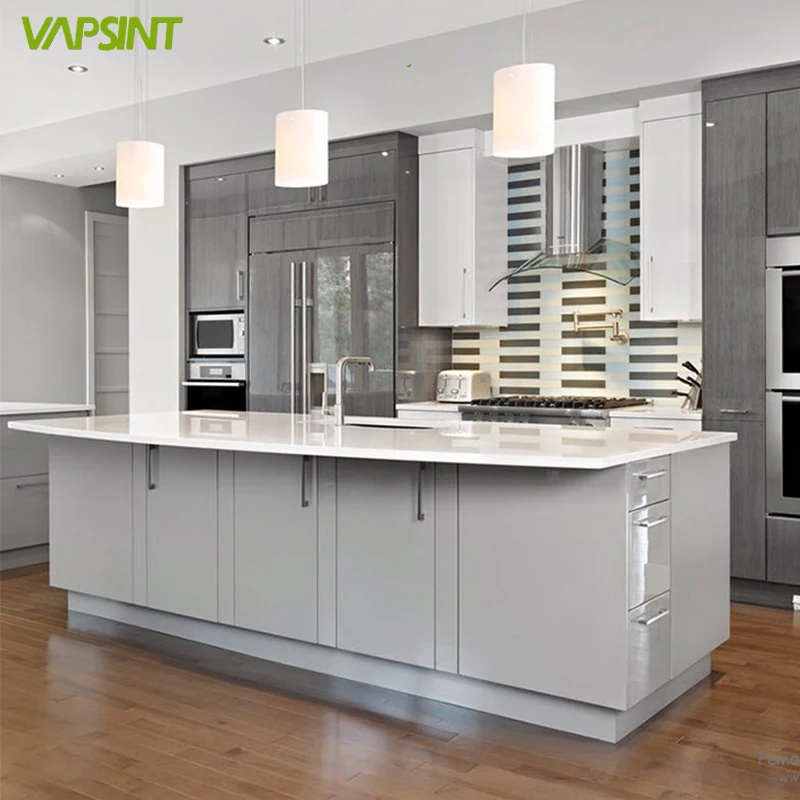 New Modern Apartment Used Kitchen Cabinets Design - Buy Kitchen
