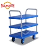 150KG/300KG Load Capacity Castor Silent Cart with Guardrail