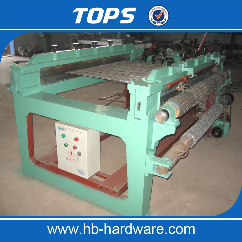 hexagonal wire mesh machine