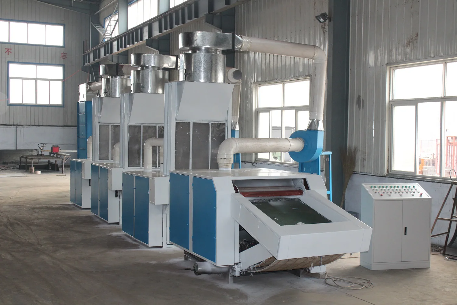 Cotton Textile Waste Recycling Machine For Recycling Used Cloth Garment