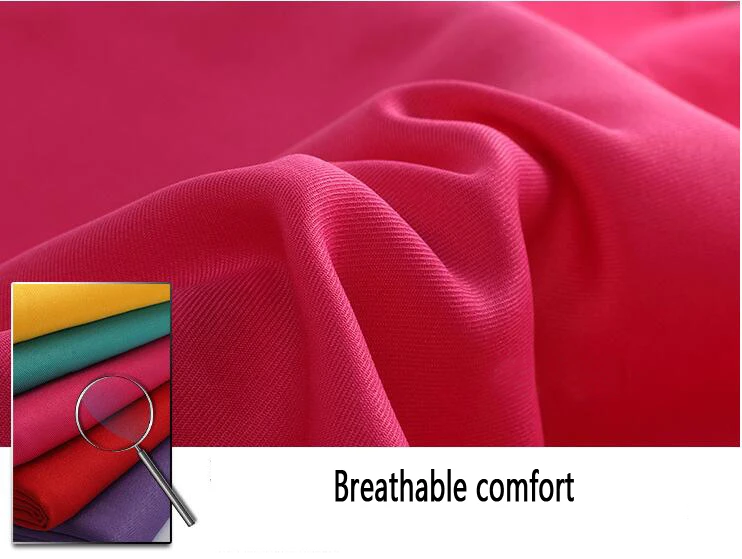 2018 Woven Rayon Custom Poly Blend Fabric Buy Twill Fabric For