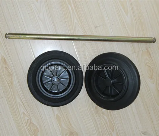 8 inch recyclable light and durable trash bin wheels