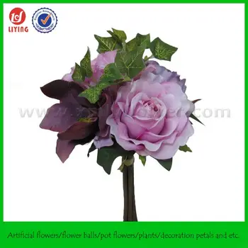 New Design Wholesale Artificial Flowers Bouquet Wedding Bridal