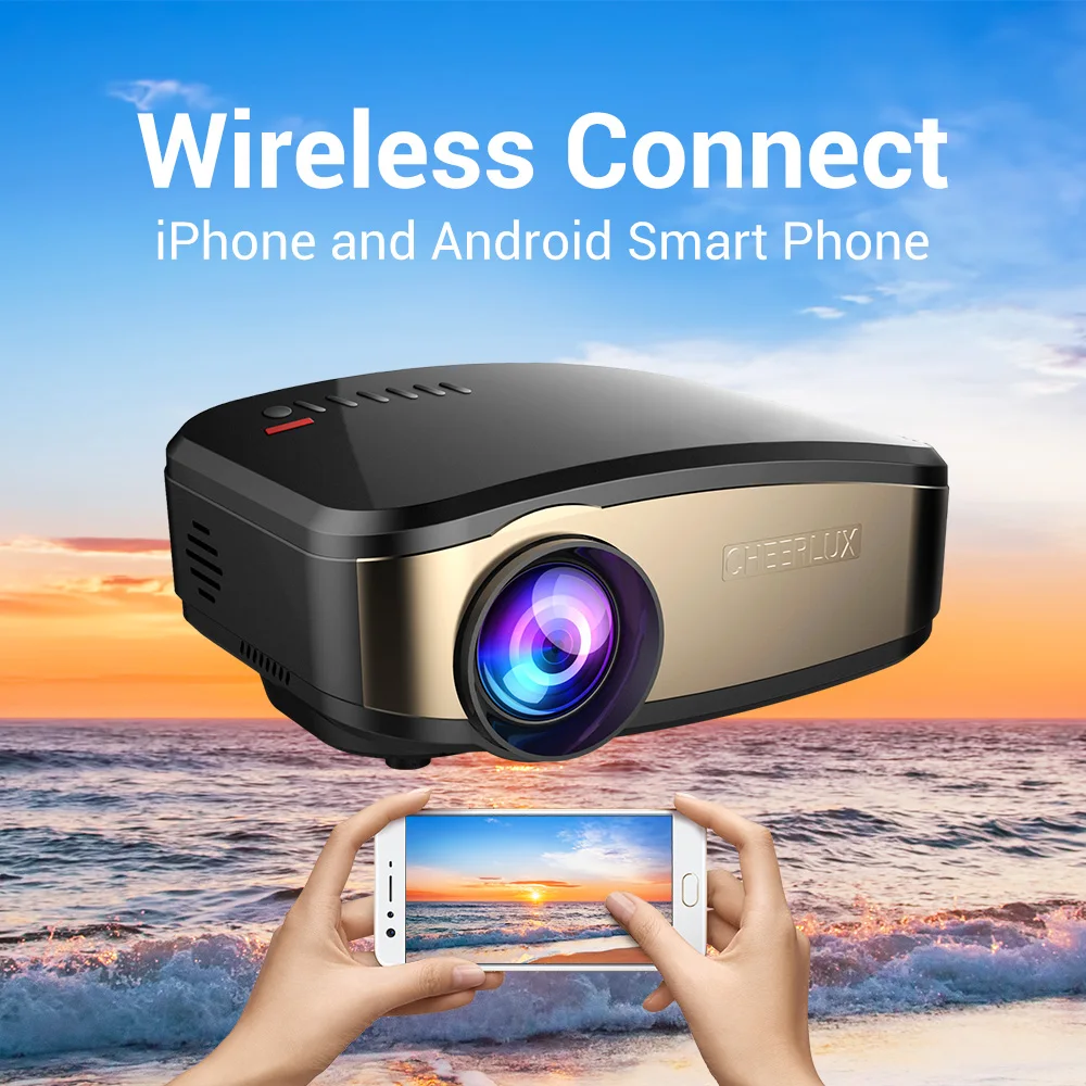 Беспроводной проектор. Мини проектор Cheerlux cl760. Проектор вай фай домашний. GOODEE Video Projector. WIFI TV.