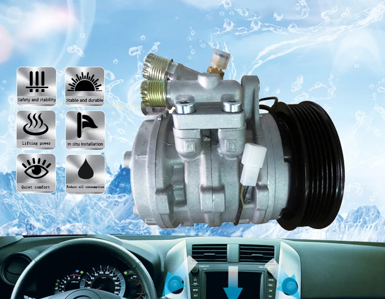 Car ac compressor low pressure lockout