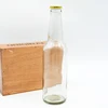 330ml flint clear glass beer bottle