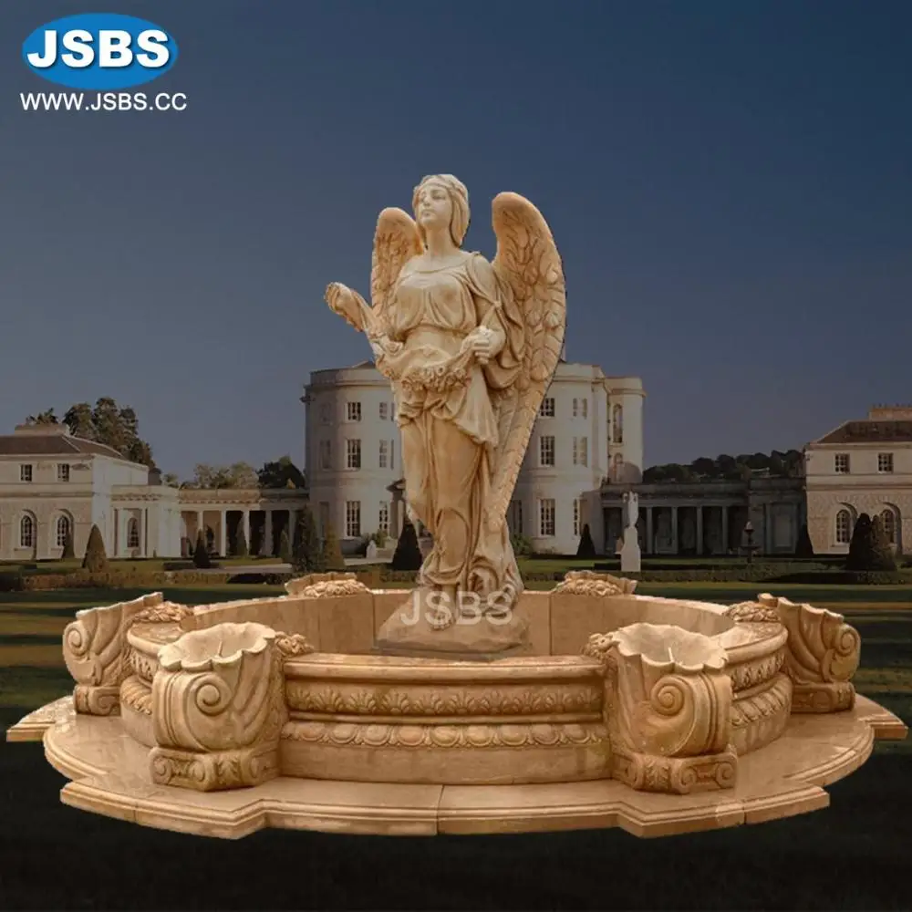 Decorative Stone Carved Beautiful Outdoor Angel Fountain Buy Outdoor