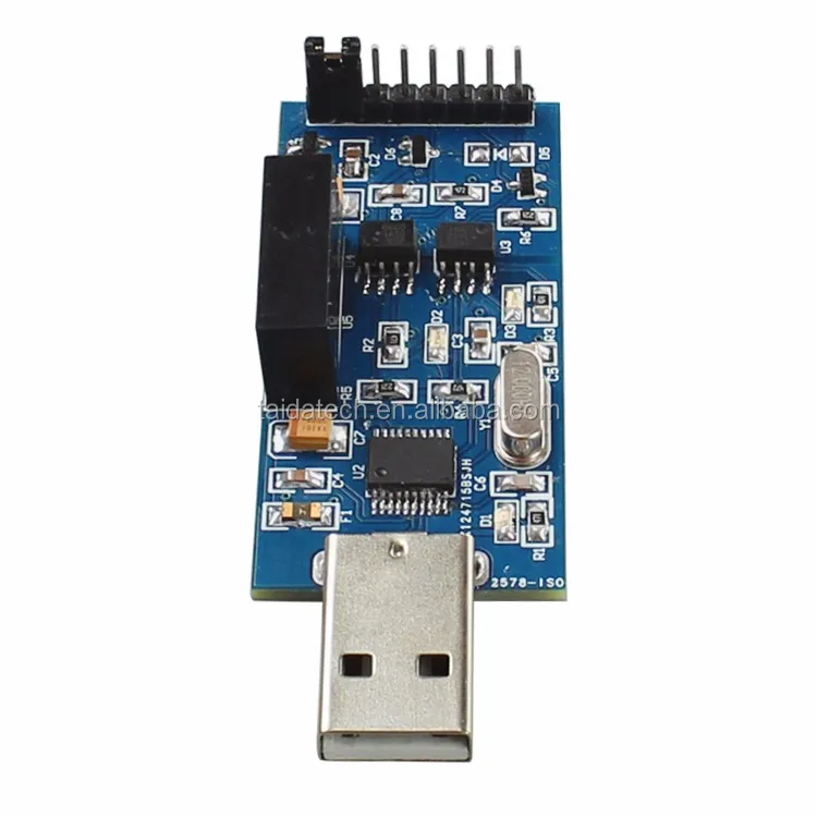 High-speed Isolation USB To TTL Serial Module Power Isolation Optocoupler Isolat