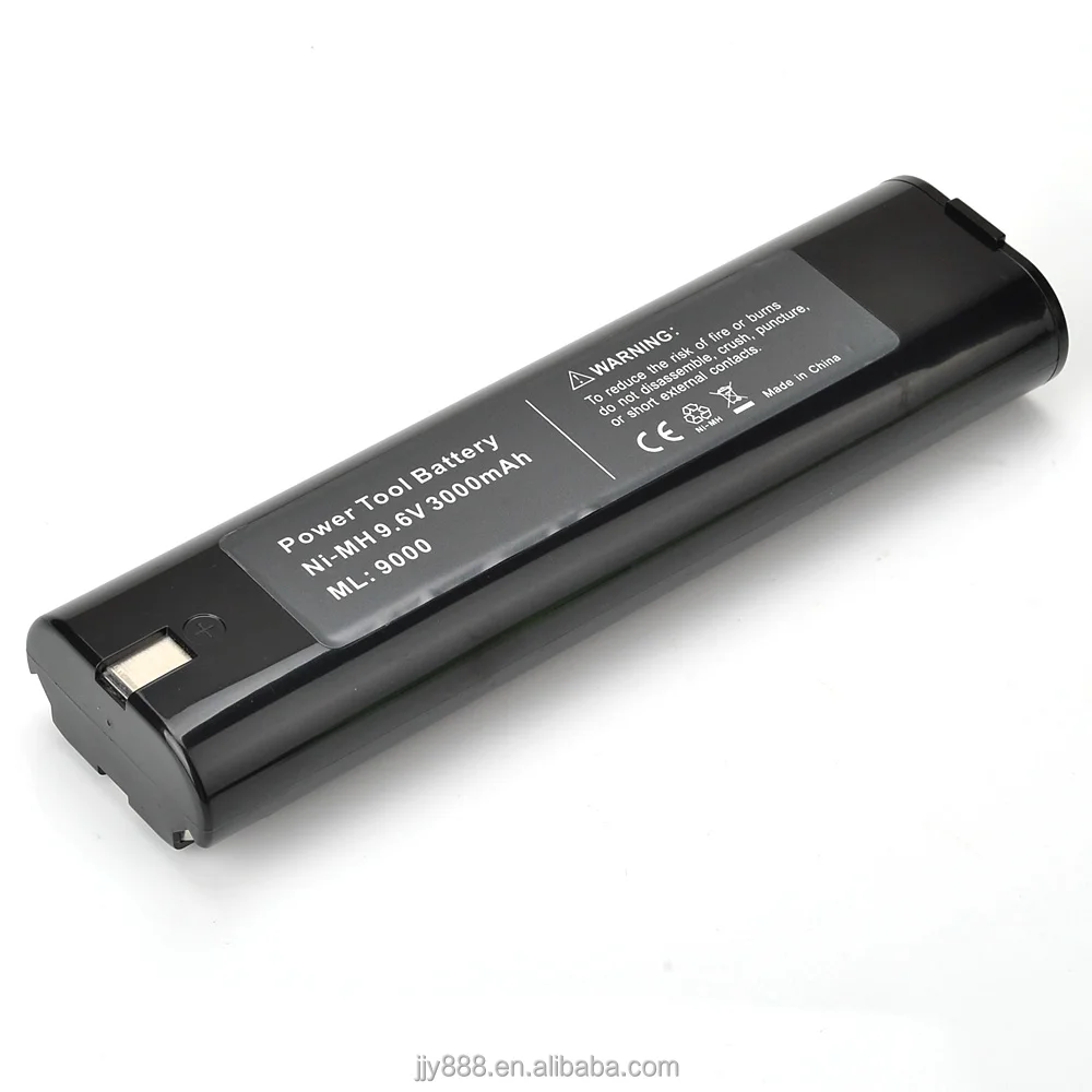 192596-6 193977-7 9000 Batterie pour Makita 9120 9122 NiMH//9.6v//3000mah