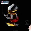 Glass material stemware for promotion