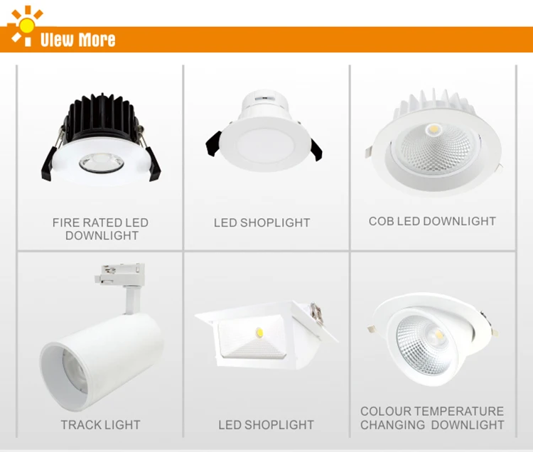 New Style Cob Led light Dimmable Downlight COB LED 90mm cut