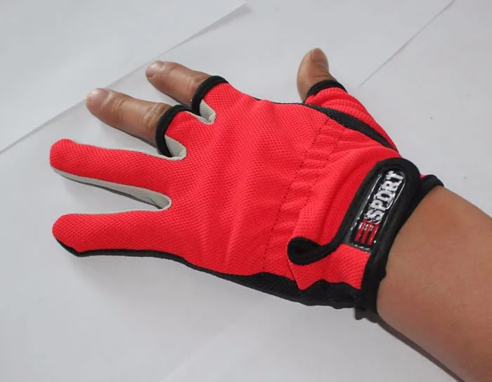 Professional Nylon Kite Flying Protection Gloves 3 Finger Cut For Kite