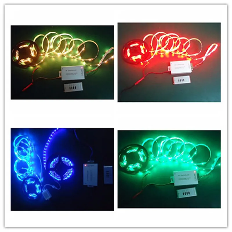 Wireless RF Led Lighting Driver Remote LED Controller 4 Keys for RGB LED Strip Light 12-24V