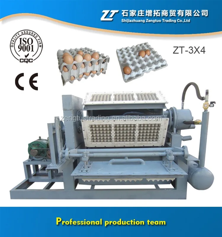 Hebei Zengtuo Machinery Factory Customized Egg Tray Machine Production Line