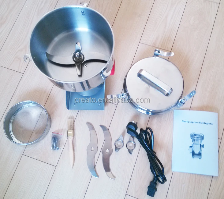 New High Speed Herb Grinder Machine 2500g Commercial Herb Grinder For