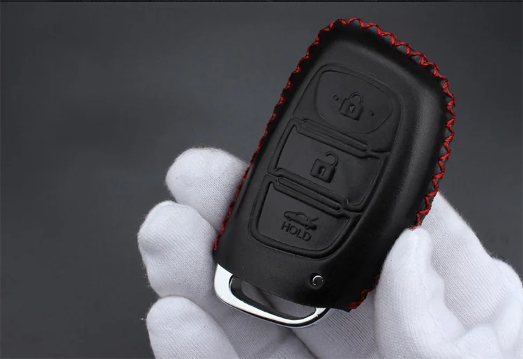 2 Colors zinc metal materials car accessories hot 3 buttons car key case protection auto key cover for Volkswagen