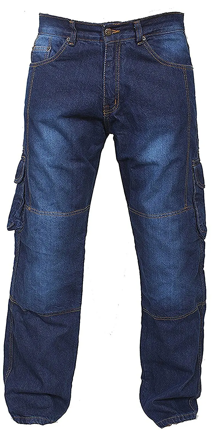 newfacelook Faded Wrinkle Blue Motorcycle Motorbike Armour Jeans Pants Trousers Reinforced with Aramid Protection Lining
