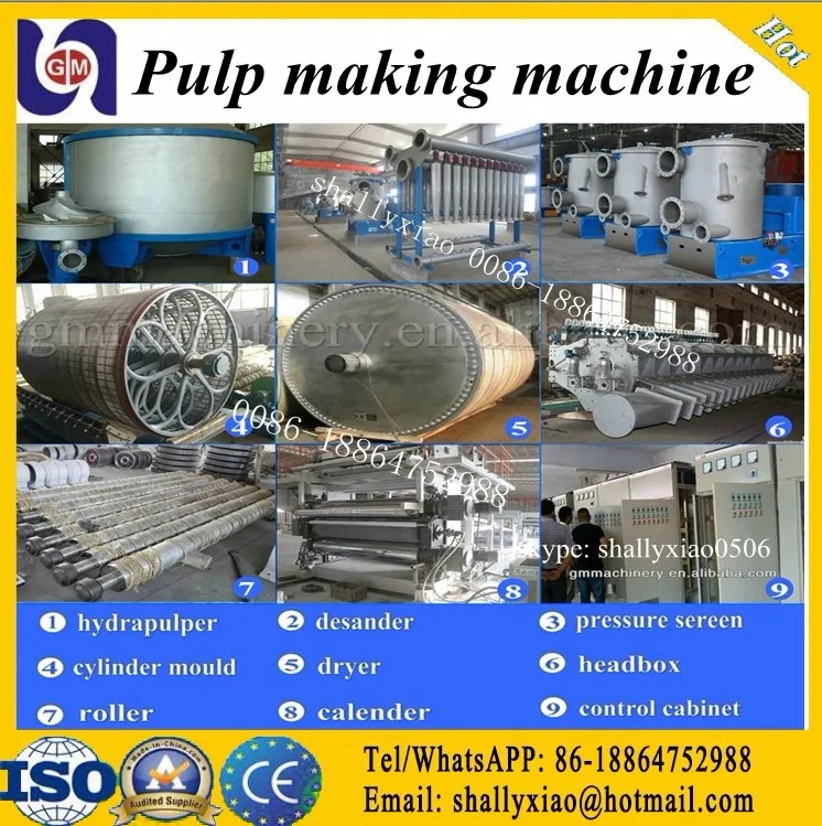 Tissue Paper Making Wood Pulp Machine For Sale/ Pulping Equipment Price