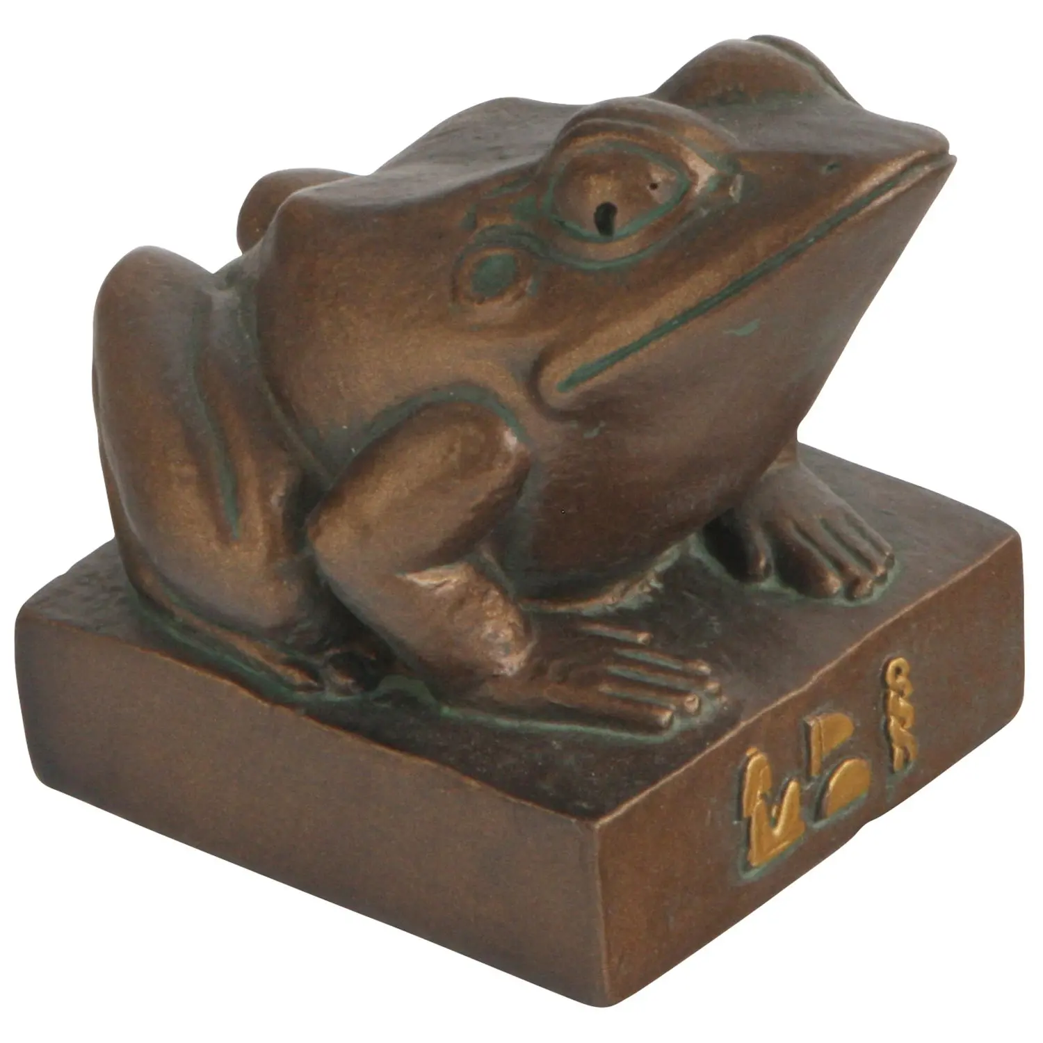 fat frog statue