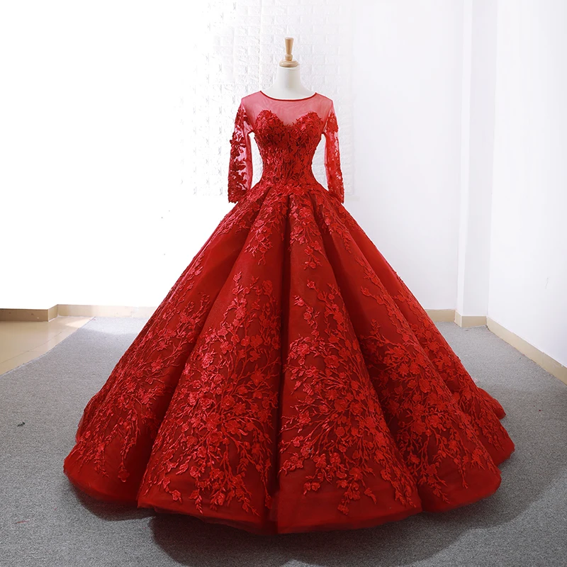 red ball gown design