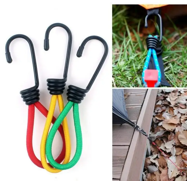 Tent Elastic Fixed Rope Camping Tent Elastic Fixed Rope With Hook Buy