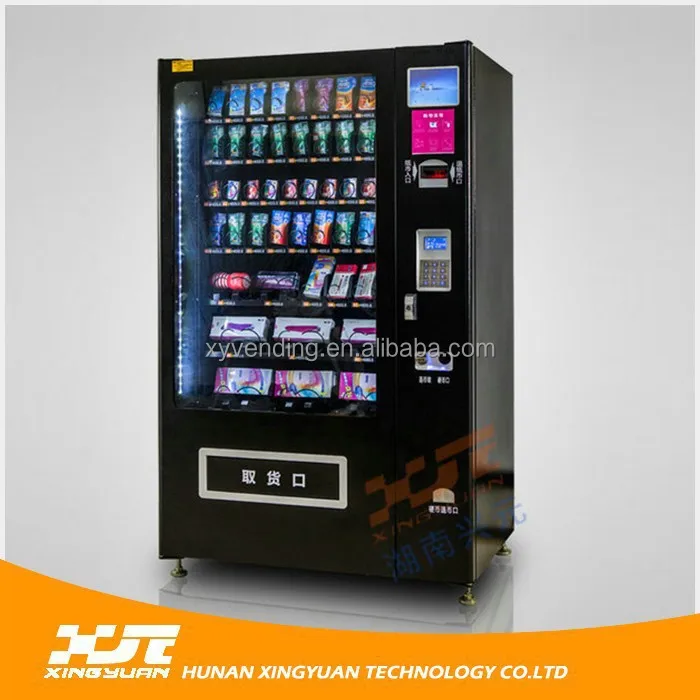 Xy Combo Bottle Bottle Glass Snack Vending Machine Buy Bottle Glass Vending Machine,Water