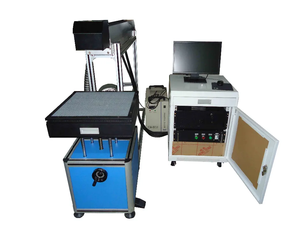 hot sell 80w non-metal co2 laser marking machine for 361 shoes