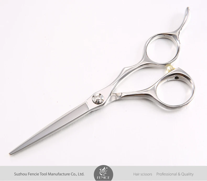 Fenice Japanese professional slim blade Salon beauty hair scissors for Cutting