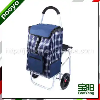 travel trolley bag with chair